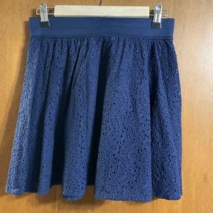 Arizona Large Navy Lace Skirt